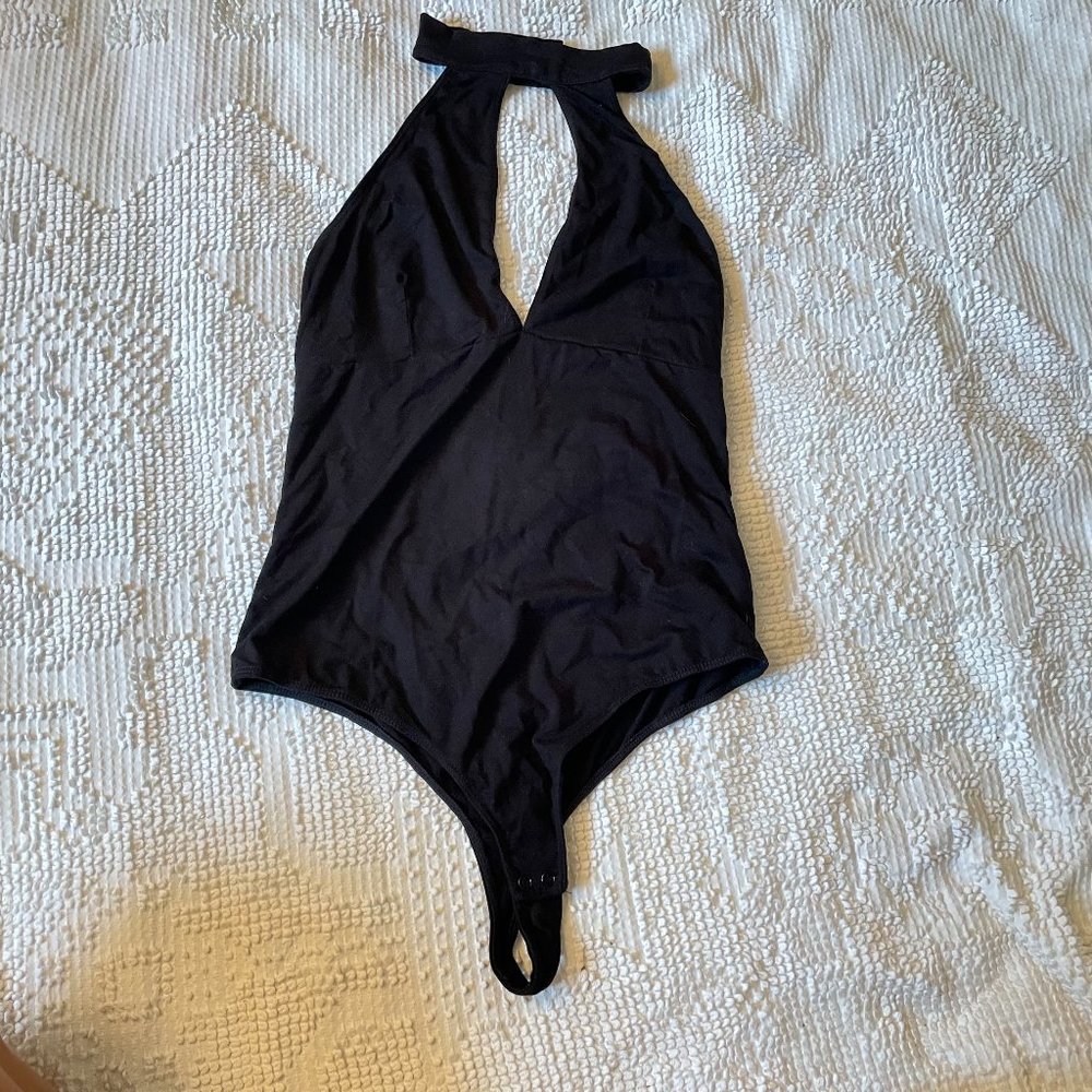 Anthropologie little black bodysuit